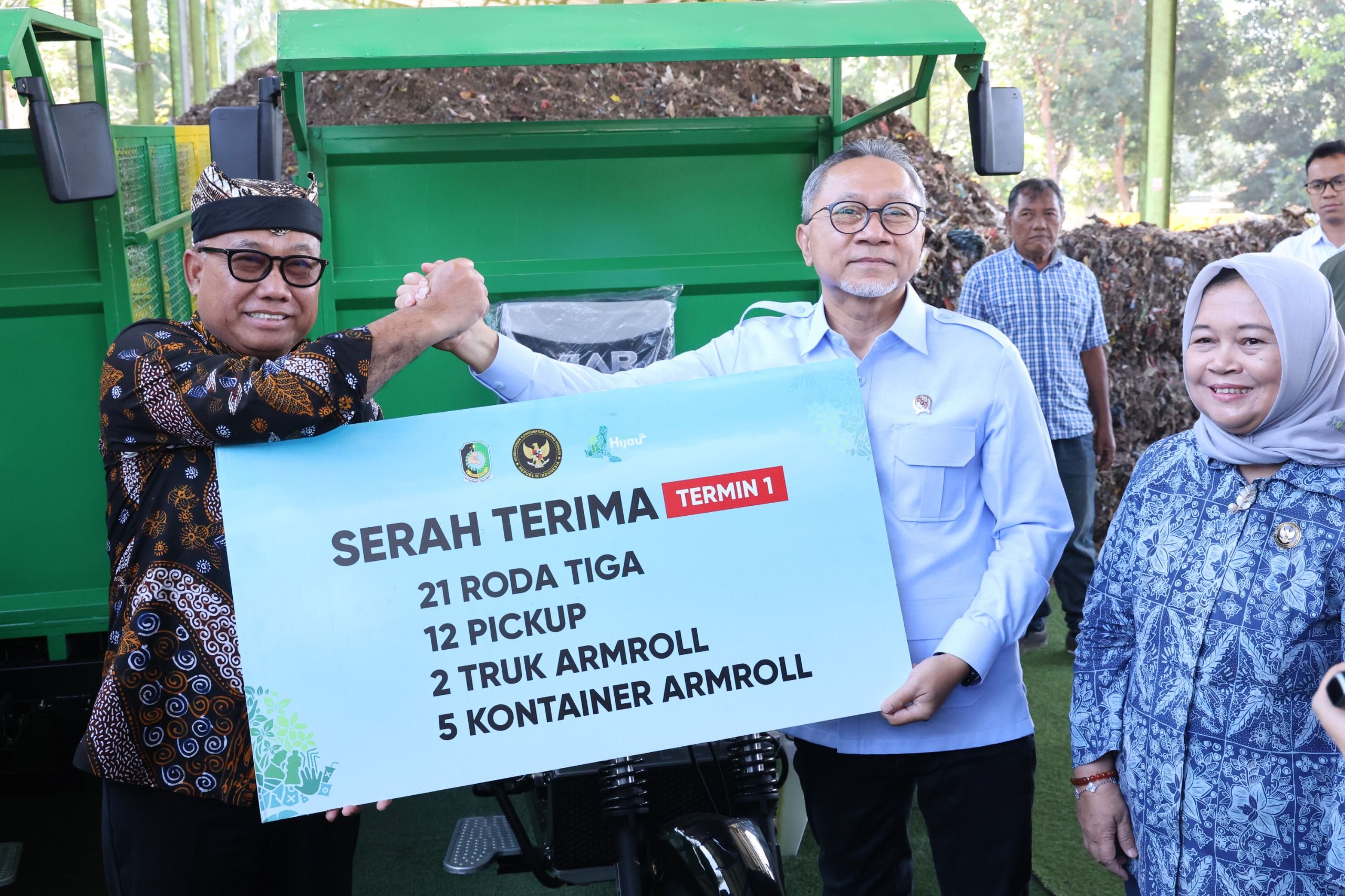 Menko Pangan Dorong Program Banyuwangi Hijau Jadi Percontohan Nasional Model Pengelolaan Sampah