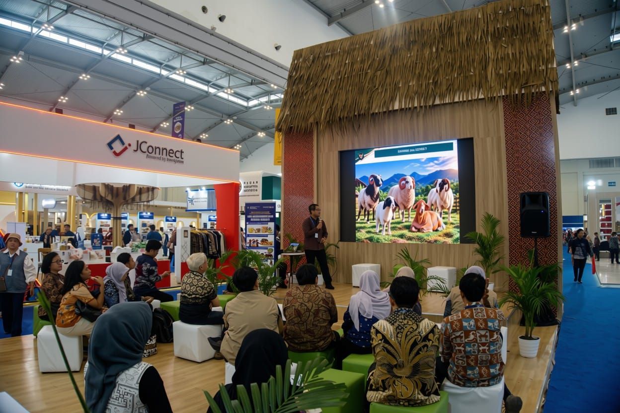 DIALOG INTERAKTIF DAGING KAMBING DAN DOMBA NUSANTARA DI TRADE EXPO  INDONESIA TEGASKAN: INDONESIA TELAH SWASEMBADA DOMBA DAN KAMBING