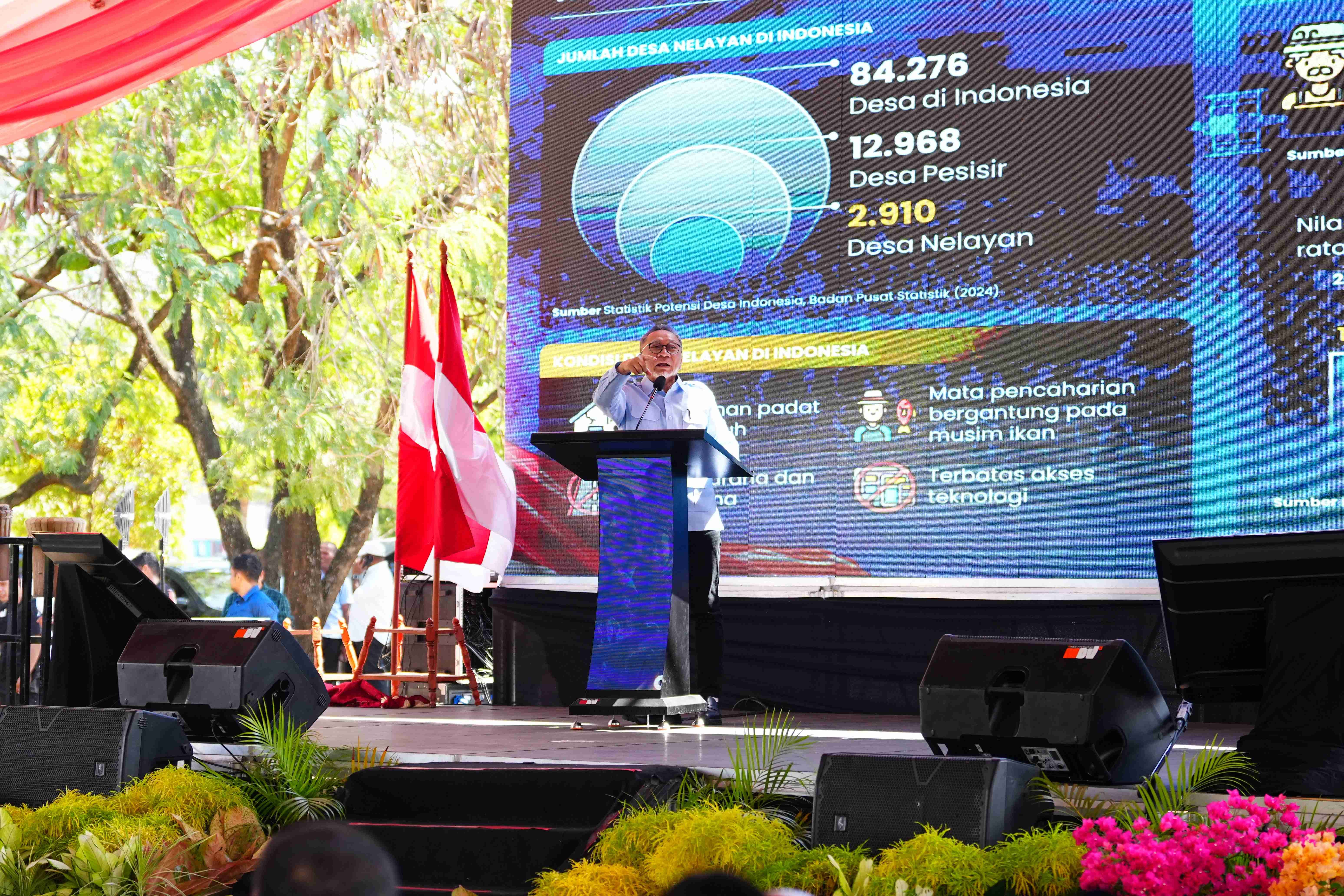 Menko Pangan: KDKMP Harus Jadi Motor Ekonomi Desa Berbasis Potensi Lokal, Maluku Utara Fokus Hilirisasi Perikanan dan Perkebunan