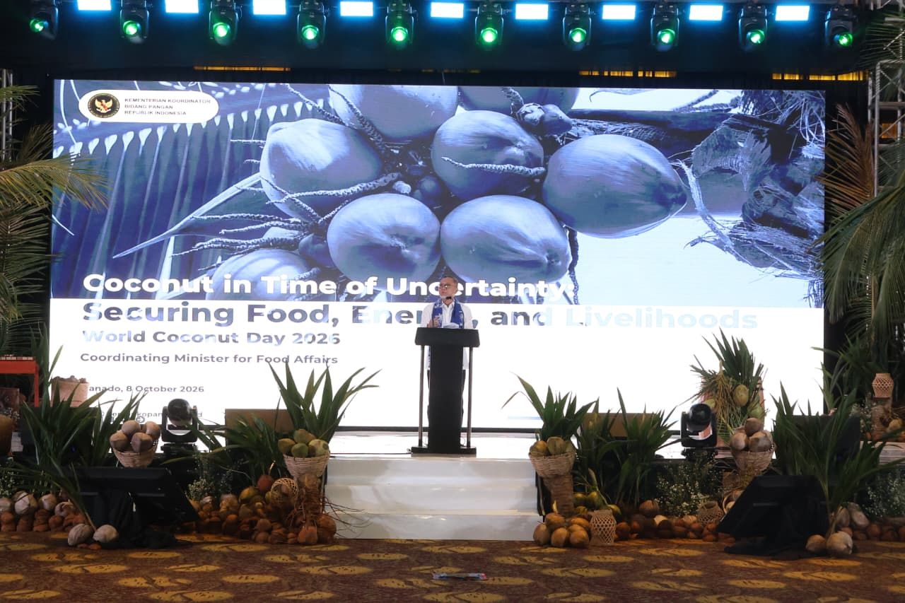 Menko Pangan: Kelapa Jadi Komoditas Strategis, 51.721 Hektare Disiapkan untuk Pengembangan 2027 