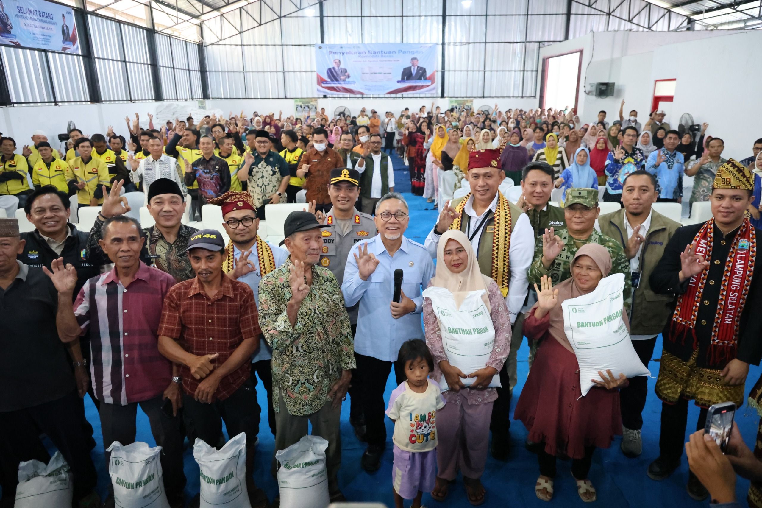 Hadapi Kemarau dan Paceklik, Pemerintah Percepat Bantuan Pangan untuk 1,24 Juta Warga Lampung