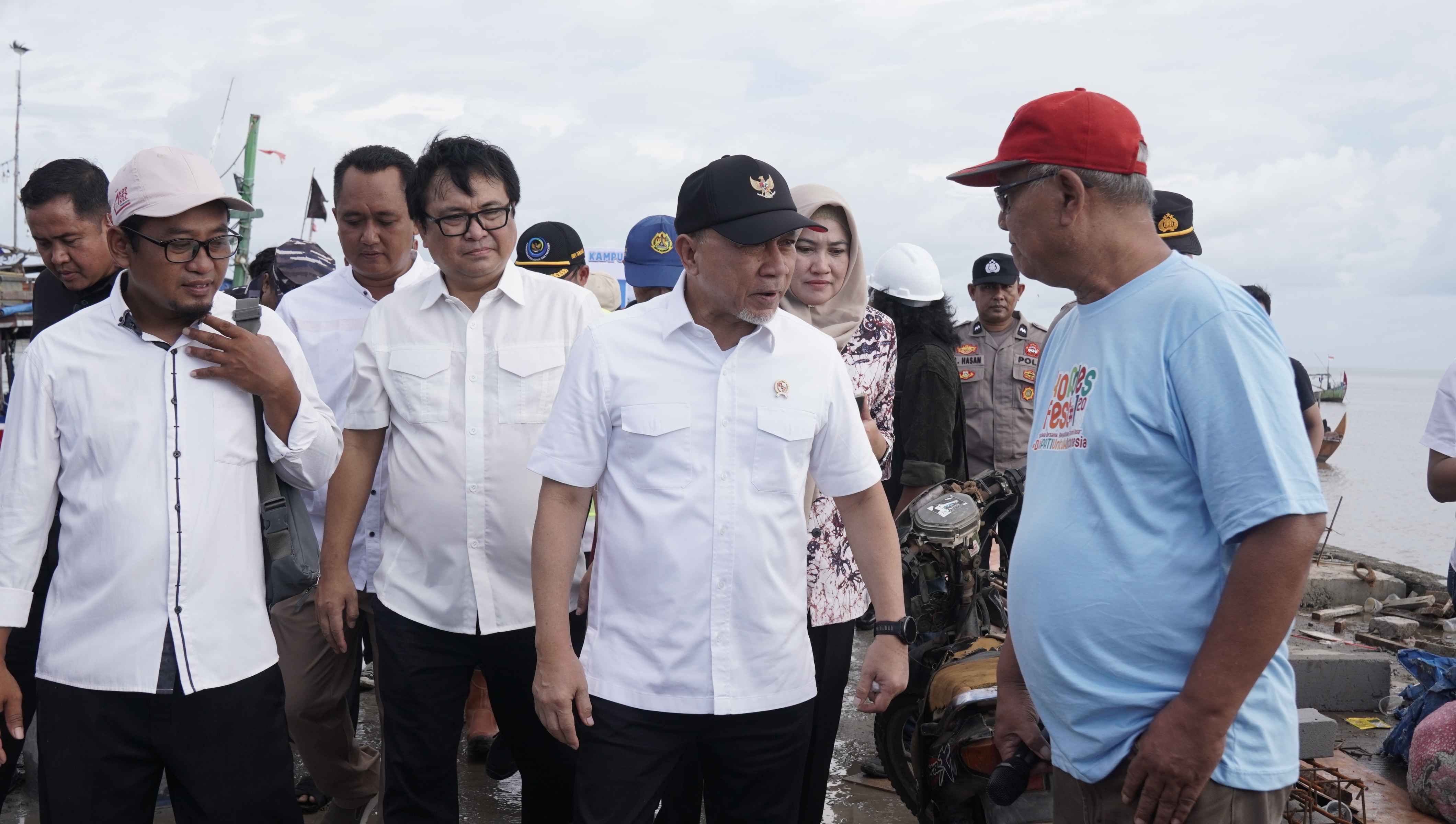 Zulhas Tinjau KNMP Banyutowo, Hasil Laut Ditargetkan Suplai Program Makan Bergizi Gratis