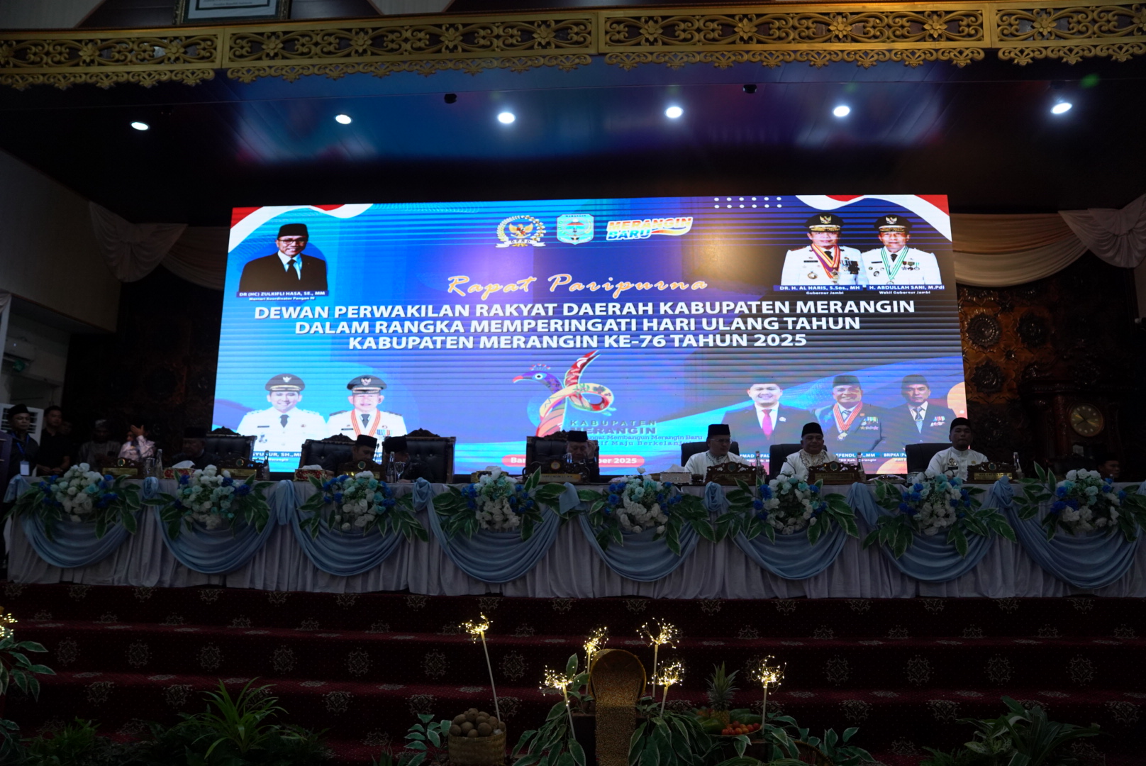 HUT ke 76 Merangin Dihadiri Menko Pangan Zulkifli Hasan Dorong Swasembada Pangan dan Ekonomi Desa