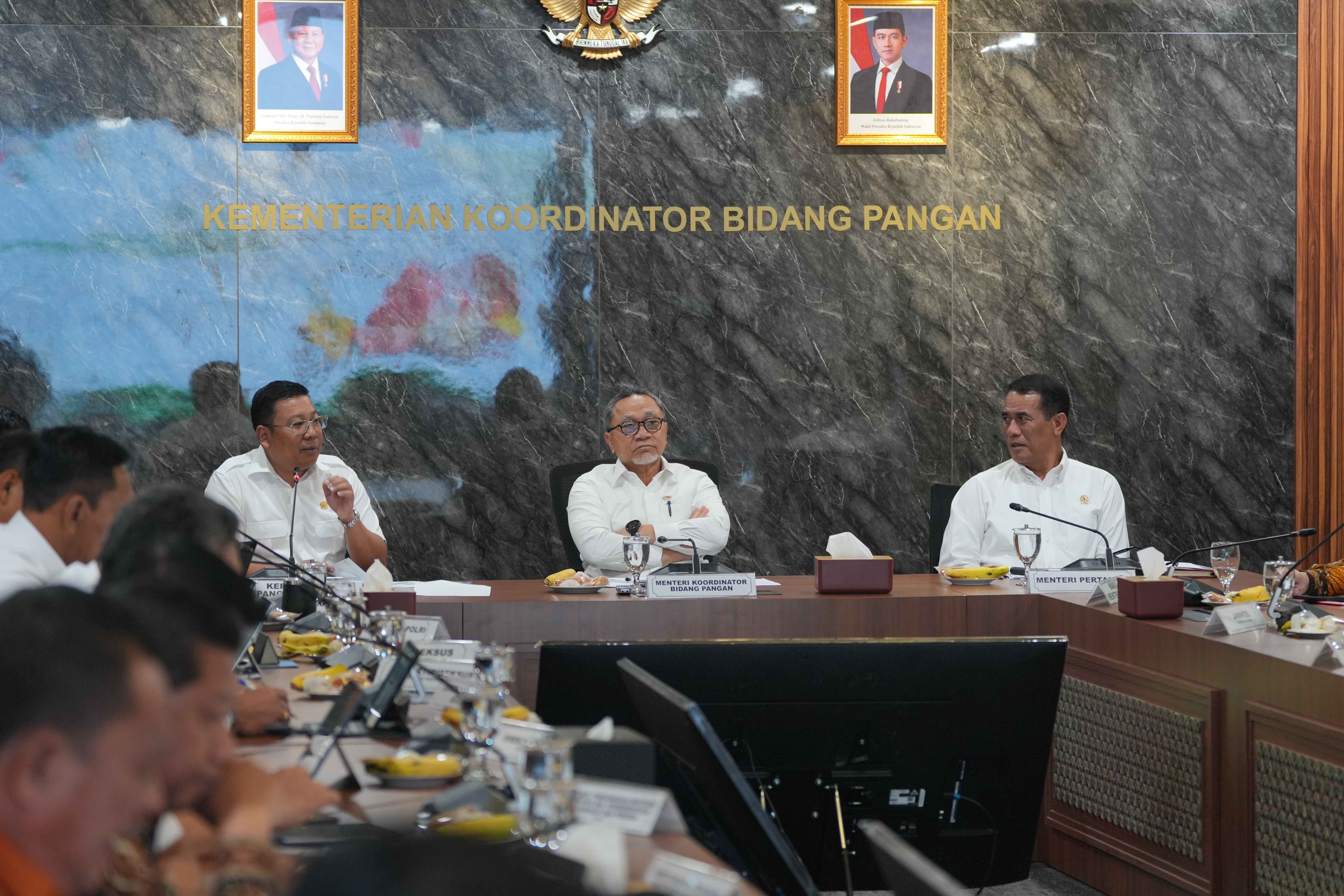 Menko Zulhas Gelar Rakortas Bahas Tata Kelola Beras Nasional hingga Penegakan Hukum