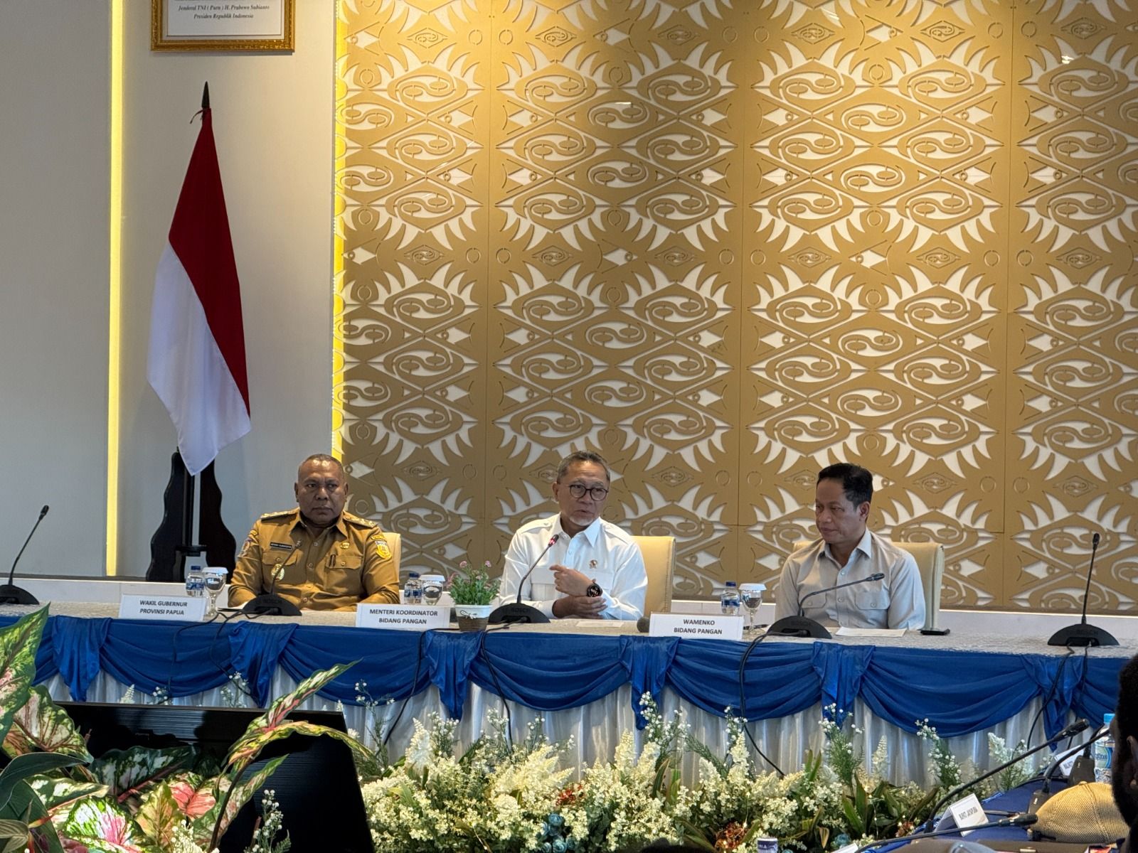 Menko Pangan: Kebutuhan Papua jadi dasar kebijakan pembangunan pangan