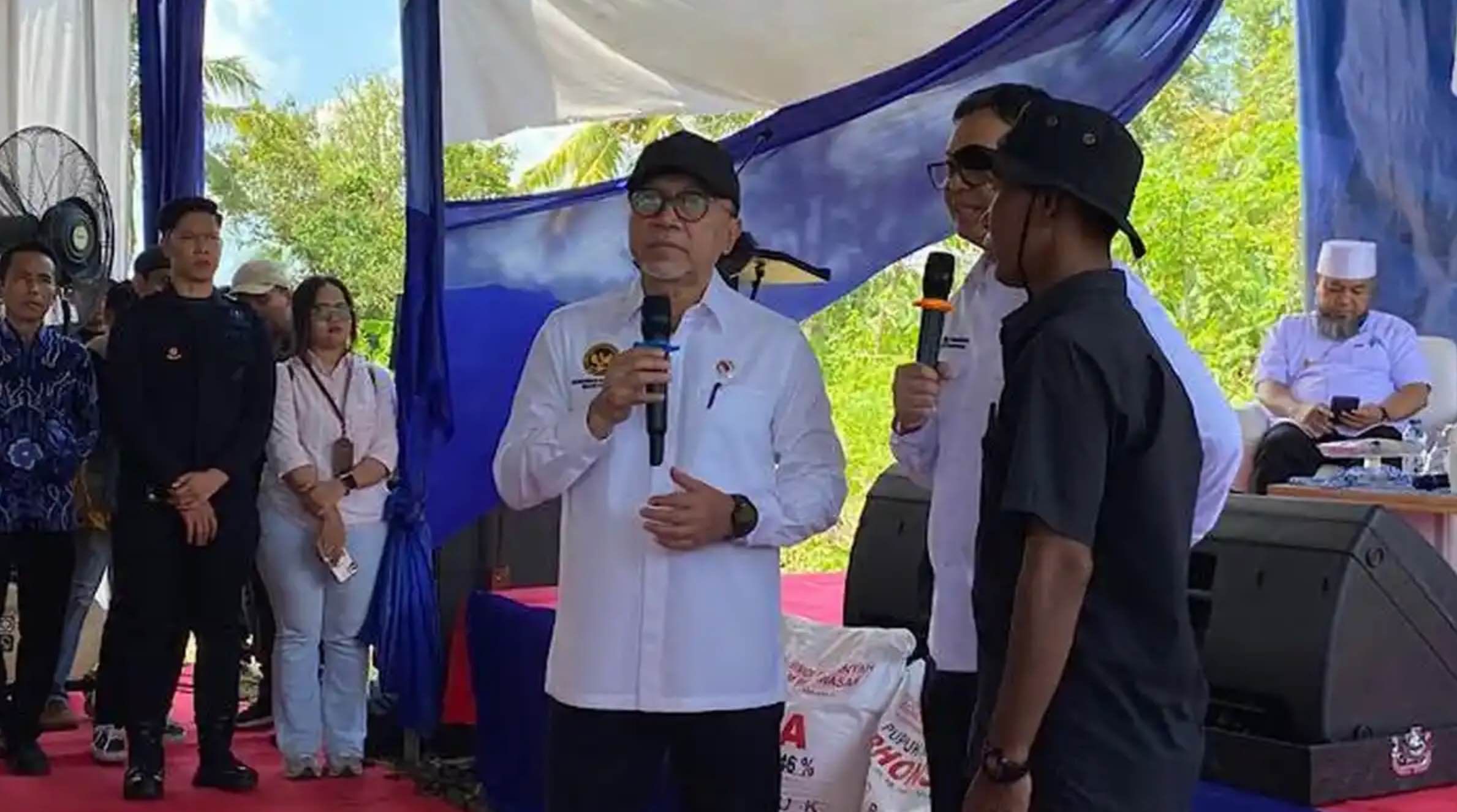 Soal Irigasi, Petani Kota Bengkulu Curhat Langsung ke Menko Pangan Zulhas