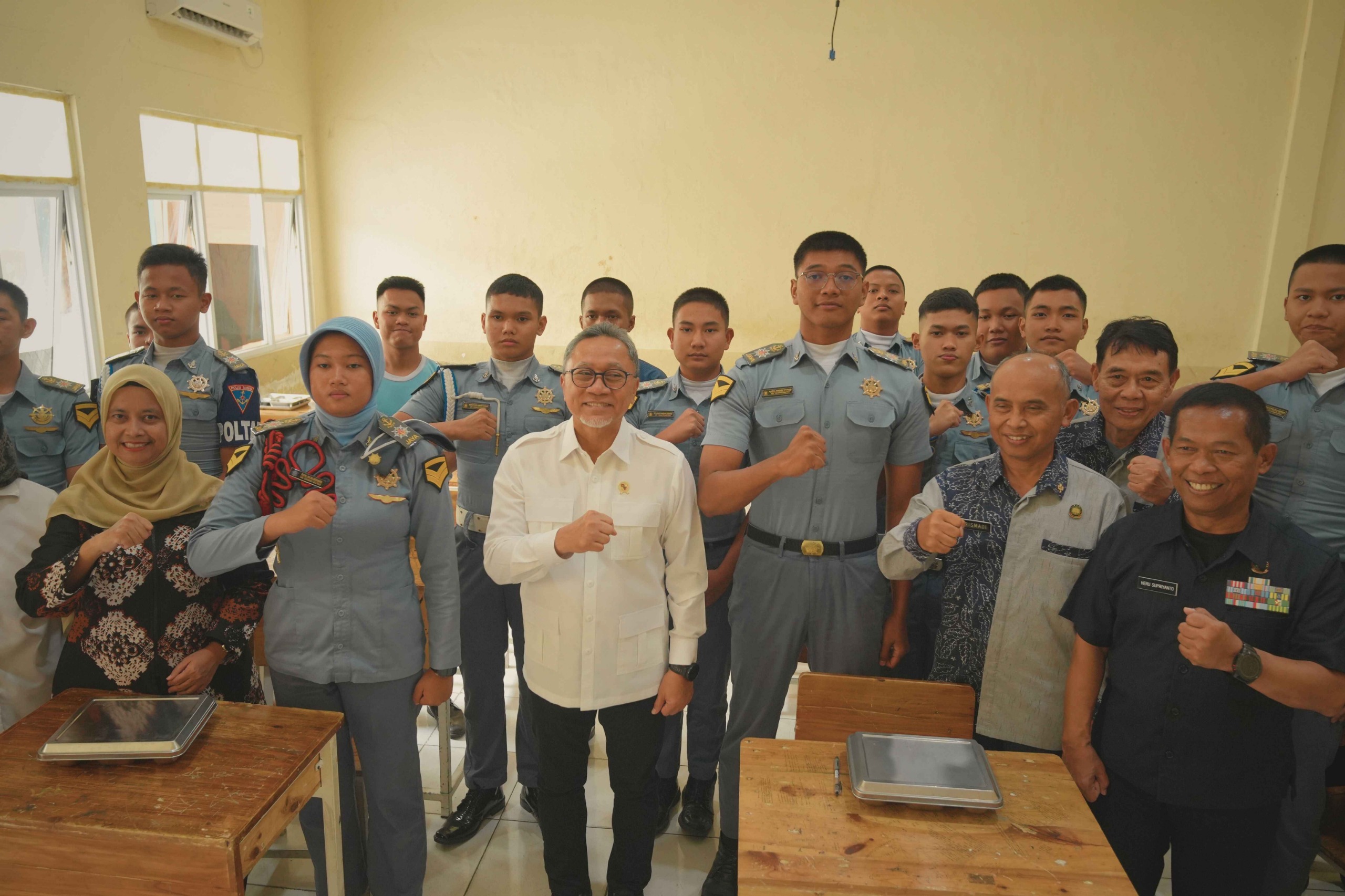 Menko Pangan Beri Edukasi Pangan Sehat di SMK Hang Tuah 02 Jakarta