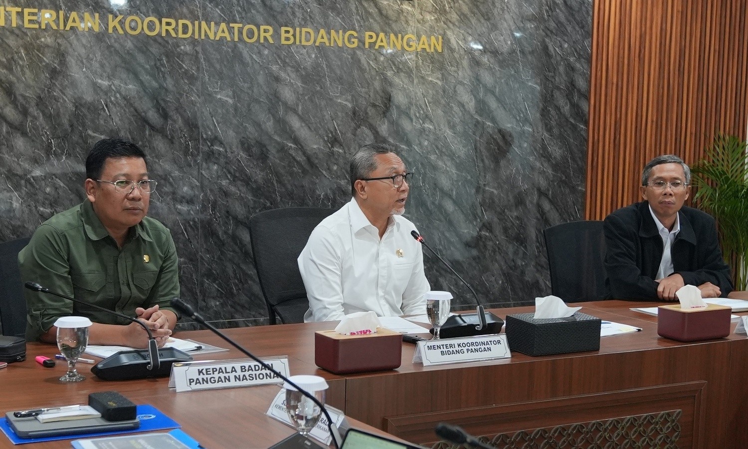 Rapat Koordinasi Terbatas Neraca Komoditas