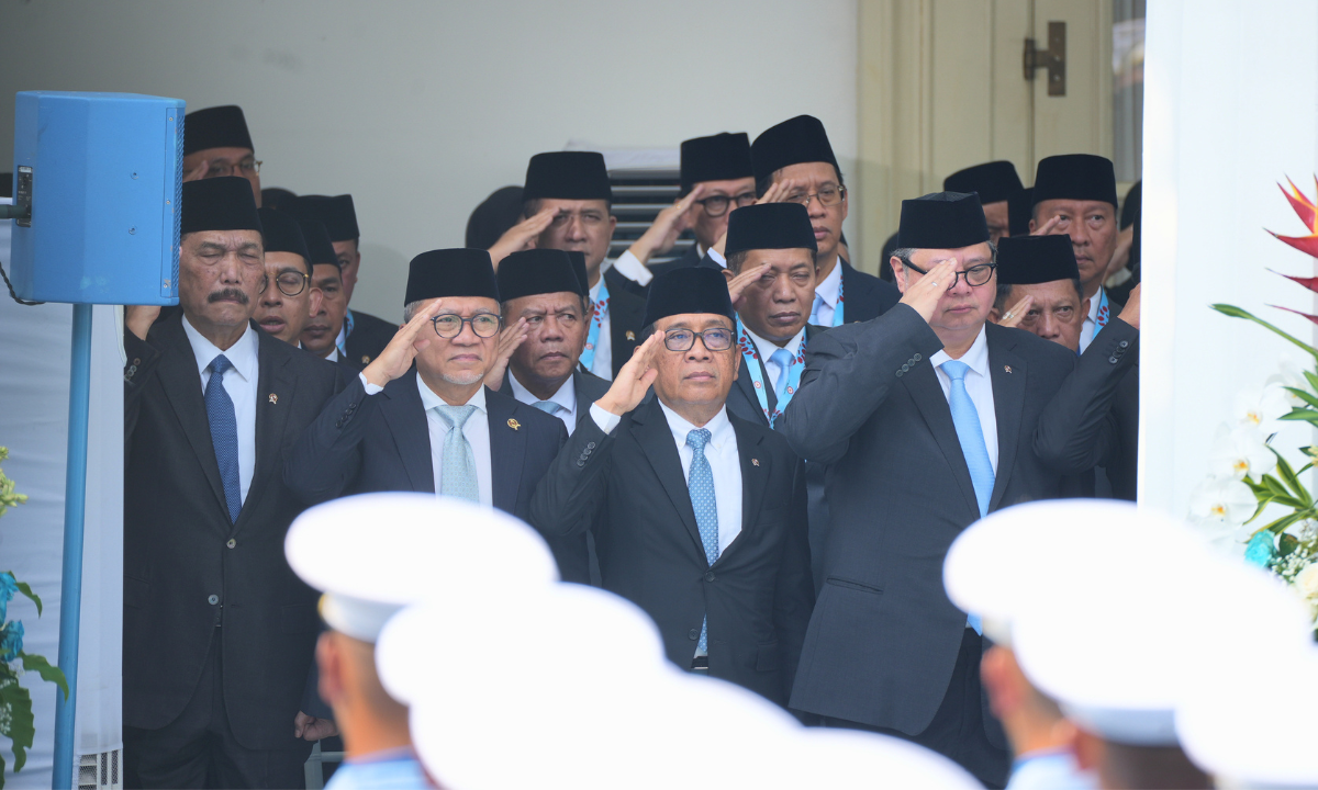 Menko Pangan Hadiri Upacara Hari Lahir Pancasila 2026 di Gedung Pancasila