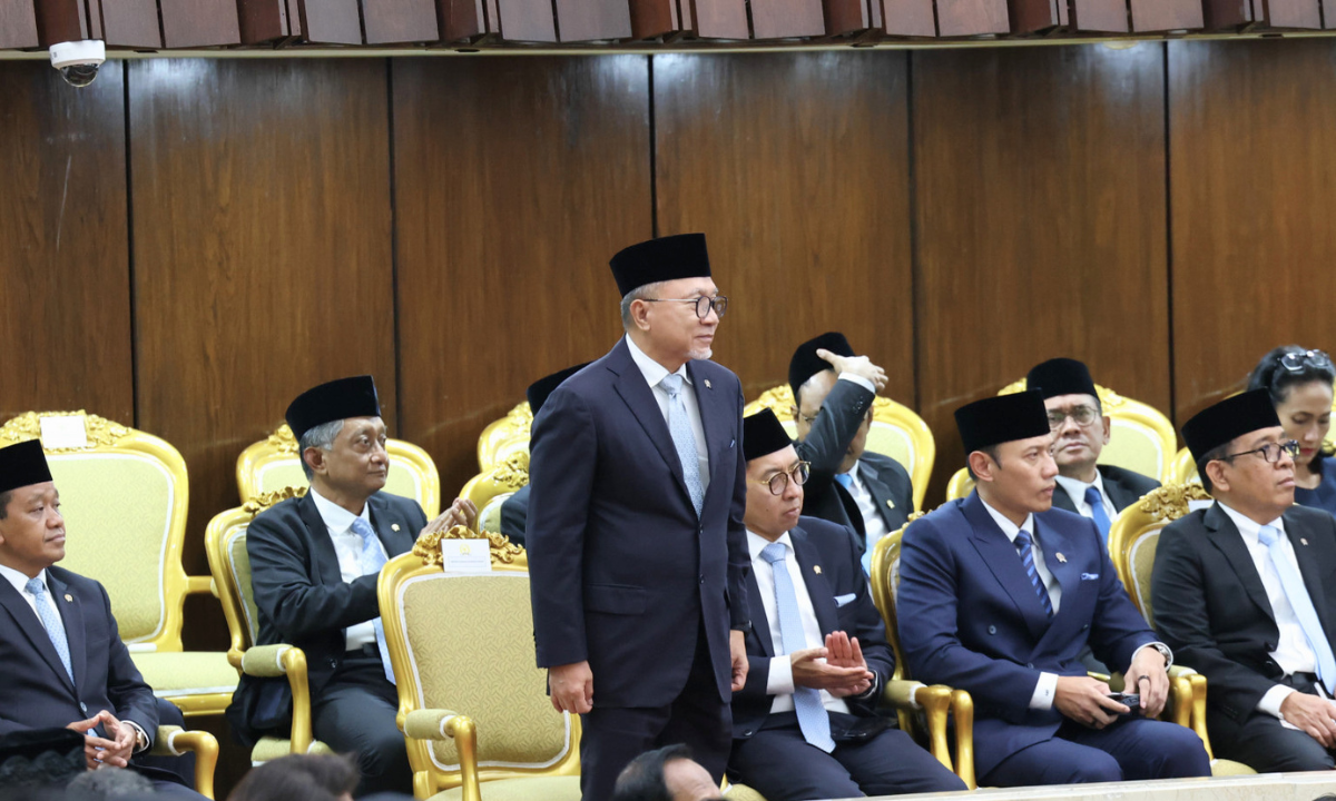 Menko Pangan Hadiri Paripurna DPR Bahas Arah Ekonomi dan RAPBN 2027