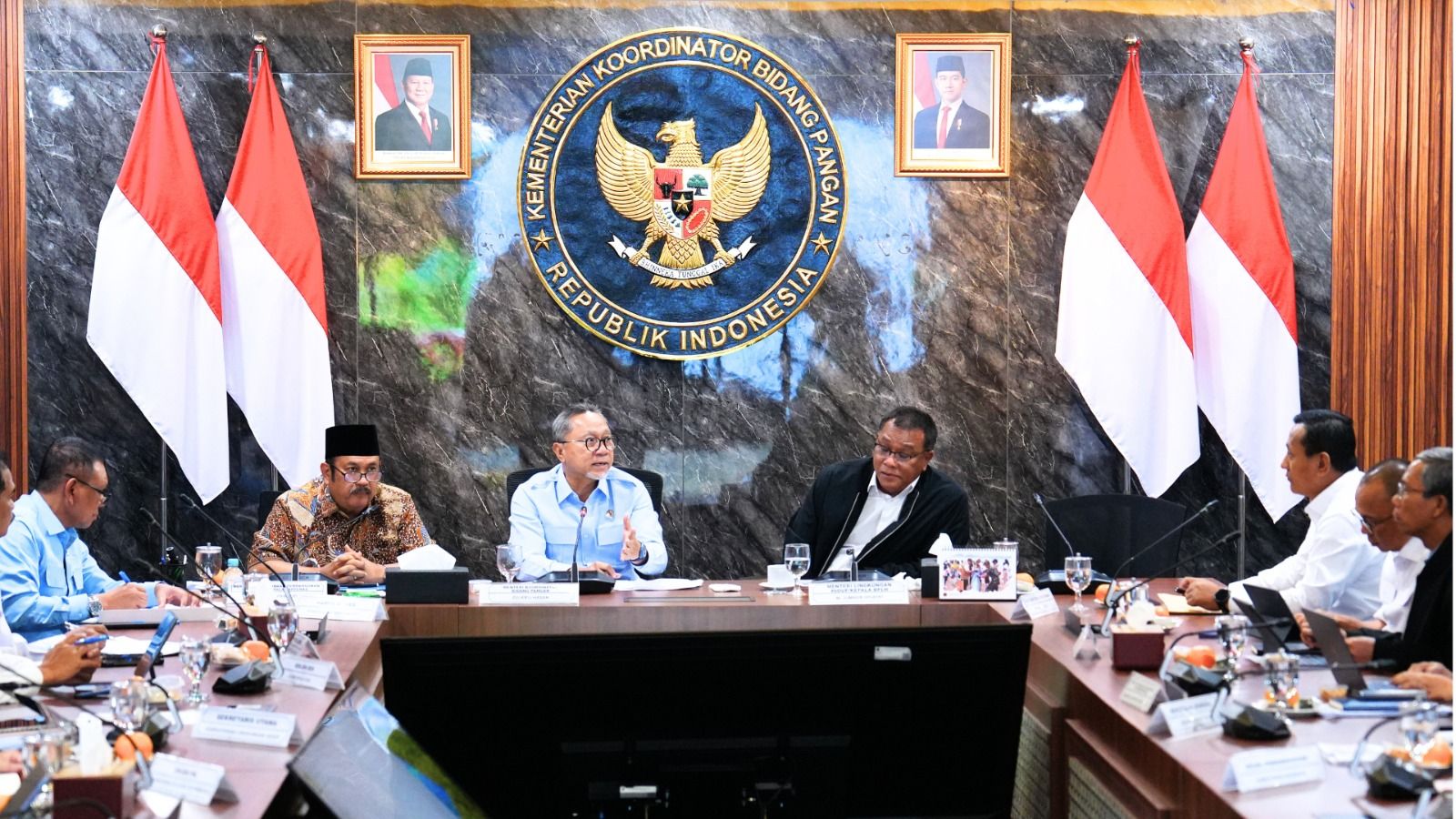 Menko Pangan Perkuat Tata Kelola BPDLH melalui Rakortas Komite Pengarah