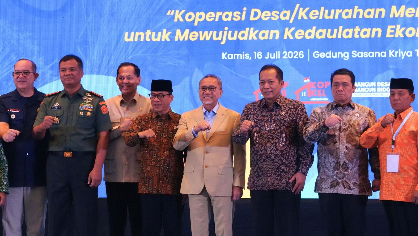 Menko Pangan Buka Seminar Nasional KDKMP, Perkuat Peran Koperasi Desa/Kelurahan Merah Putih Menuju Kedaulatan Ekonomi Rakyat